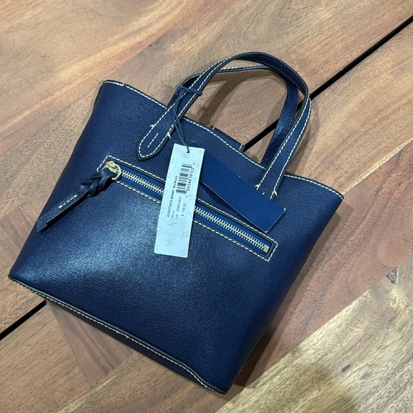 Dooney & Bourke navy mini waverly - Picture 2 of 10